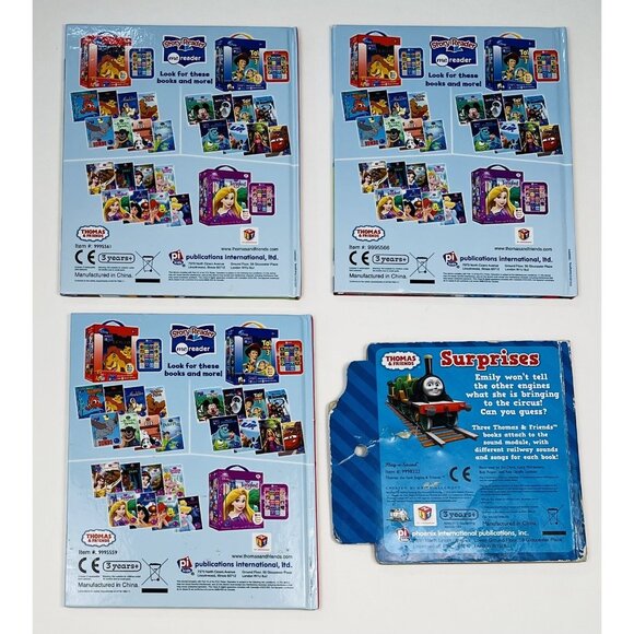 Lot 4 Thomas & Friends Tank Engine Train Children's BOOKS Hardcover Board - Picture 3 of 3